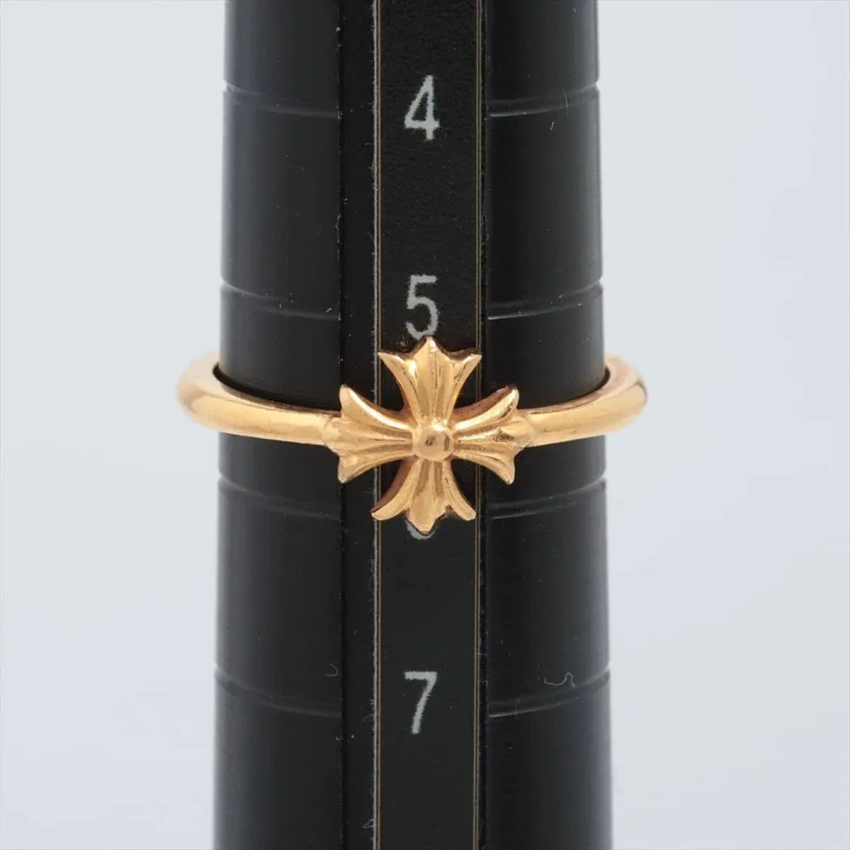 【Chrome Hearts 】クロムハーツ バブルガムリングCHプラス22K 指輪