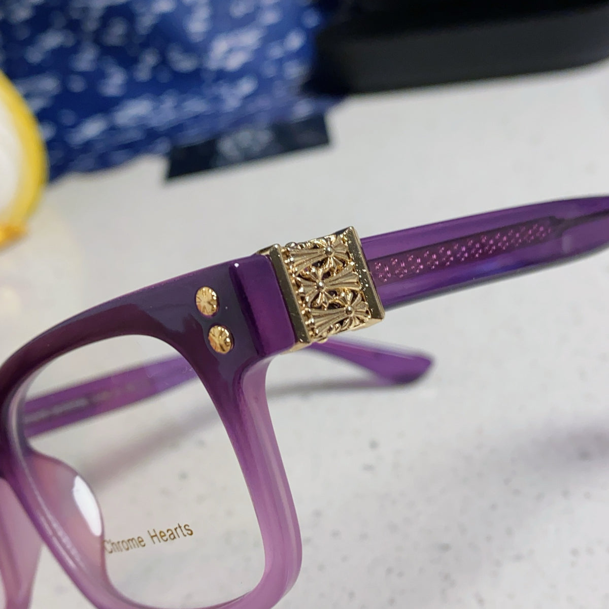 Chrome Hearts Cross Motif Sunglasses 010