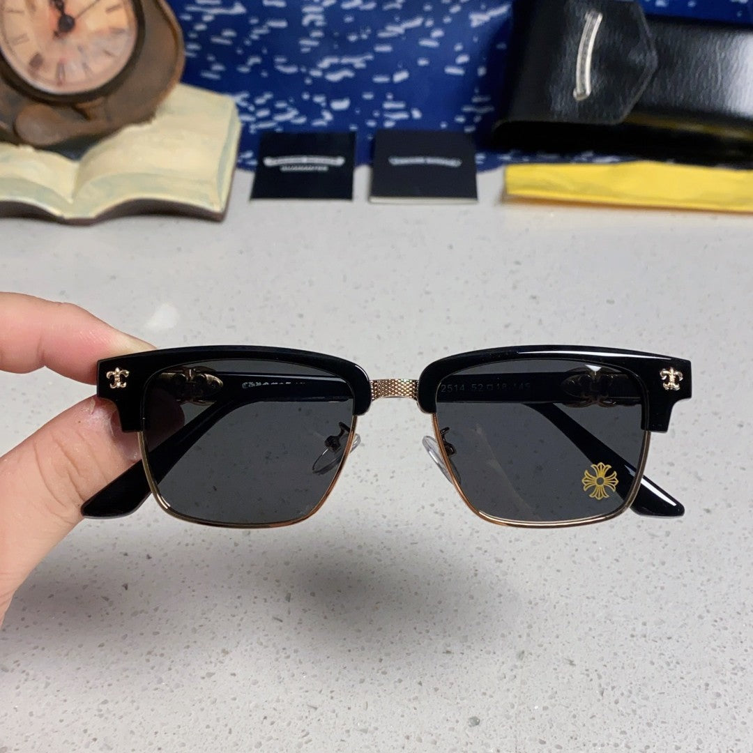 Chrome Hearts Handmade Browline Glasses