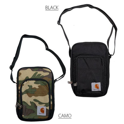 カーハート220700(B0000305) Crossbody Zip Bag ショルダーバッグ ポーチ 小物入れ バッグ 鞄 メンズ レディース ブラウン ブラック カモ 7