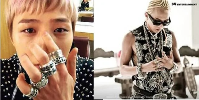 【Chrome Hearts 】クロムハーツ キーパーリング，G-Dragon(BIGBANG)、西川貴教、藤ヶ谷太輔(Kis-My-Ft2)、D-LITE(BIGBANG)、黒柳能生(SOPHIA)、木村拓哉愛用
