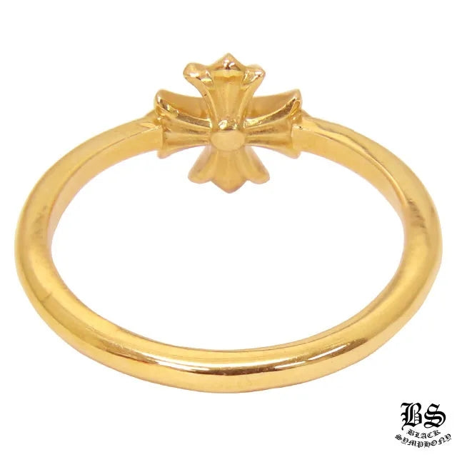 【Chrome Hearts 】クロムハーツ バブルガムリングCHプラス22K 指輪