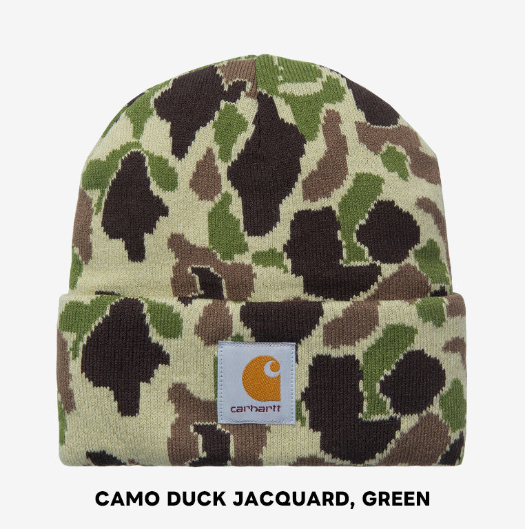 カーハート CAMO DUCK BEANIE 2