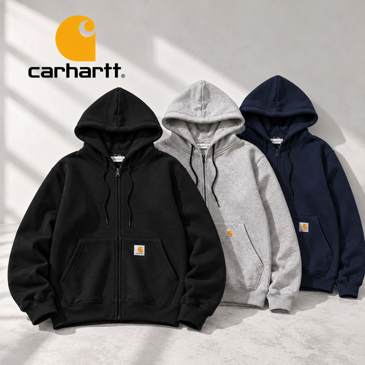 CARHARTT カーハート ROCKLAND ZIP-FRONT ジップパーカー メンズ