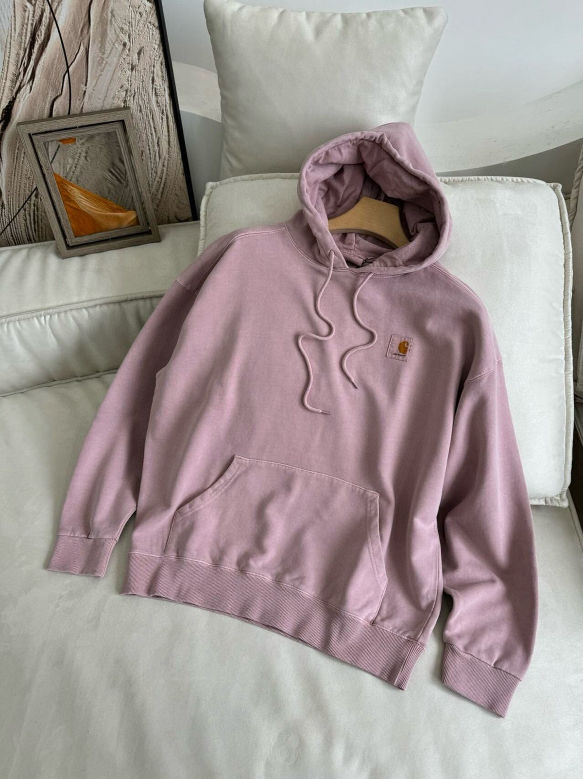 [カーハート] HOODED NELSON SWEAT ダブリューアイピー フード付 スウェット 黒色 ブラック メンズ パーカー 10
