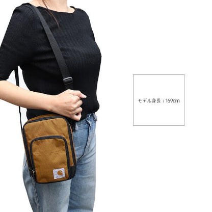 カーハート220700(B0000305) Crossbody Zip Bag ショルダーバッグ ポーチ 小物入れ バッグ 鞄 メンズ レディース ブラウン ブラック カモ 6