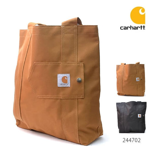 カーハート244702(B0000378) Vertical Open Tote トート バッグ マザーズバッグ 通勤 通学 ブラック ブラウン 1