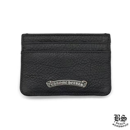 CHROME HEARTS クロムハーツ レザー カードケース ブラック レザーカードケース メンズ レディース CH2006