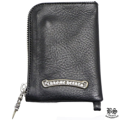 CHROME HEARTS クロムハーツ タイニーZIP 1セメタリークロスパッチ ウォレット レザーウォレット 財布 メンズ レディース CH2009