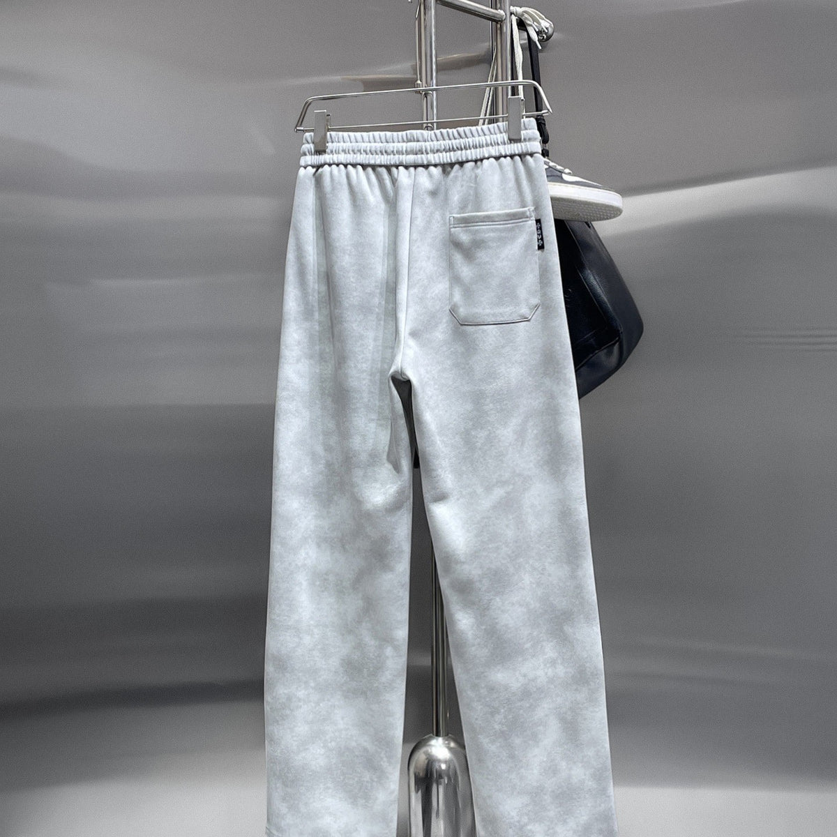 CHROME HEARTS クロムハーツ サイドロゴ クロスモチーフ イージーパンツ ライトグレー ユニセックス