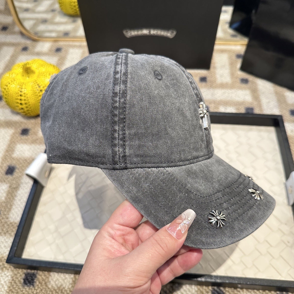 クロムハーツ CHROME HEARTS クロスメタル ベースボールキャップ - 商品画像 3