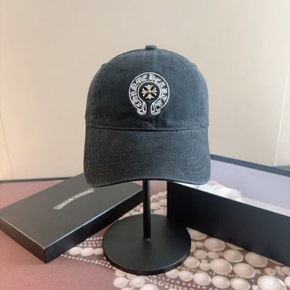クロムハーツ CHROME HEARTS クロス刺繍 ベースボールキャップ ブラック - 商品画像 2