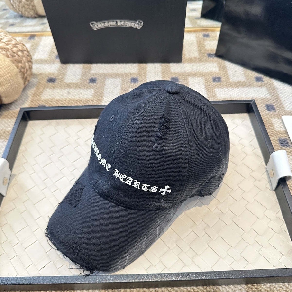 CHROME HEARTS クロムハーツ クロスモチーフ ベースボールキャップ マルチカラー - 商品画像 2