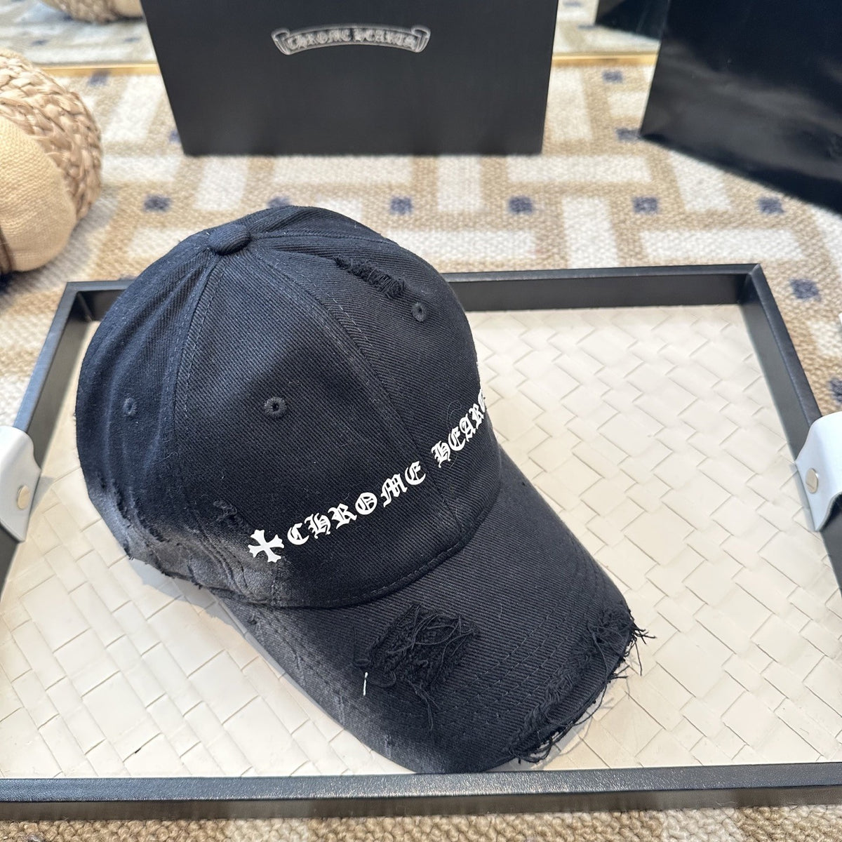 CHROME HEARTS クロムハーツ クロスモチーフ ベースボールキャップ マルチカラー - 商品画像 3