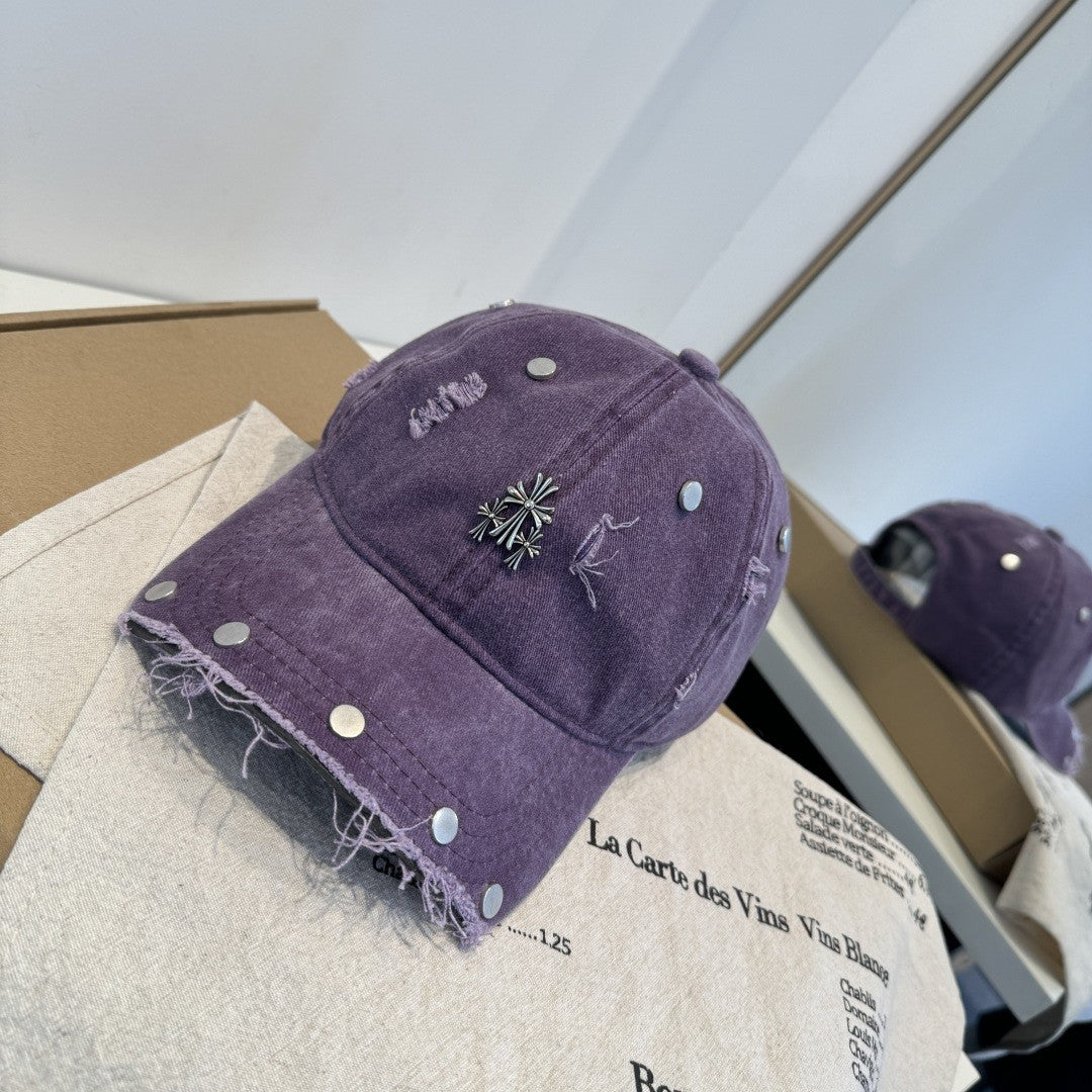 CHROME HEARTS（クロムハーツ）ベースボールキャップ ダークグレー - 商品画像 4