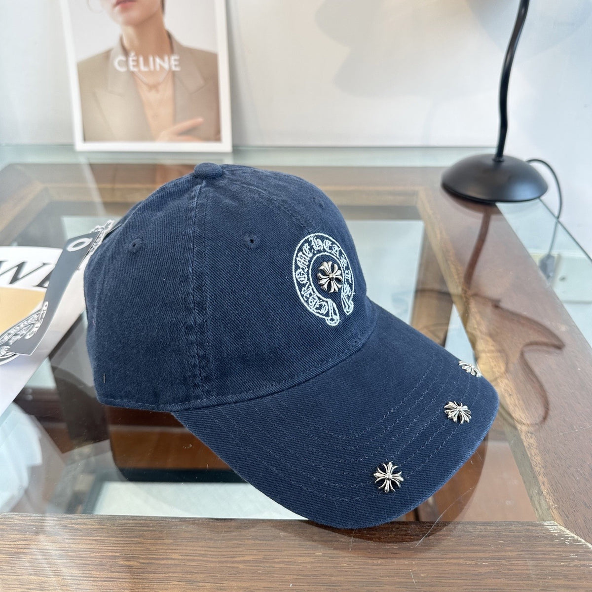 クロムハーツ（CHROME HEARTS）クロスモチーフ ベースボールキャップ - 商品画像 3