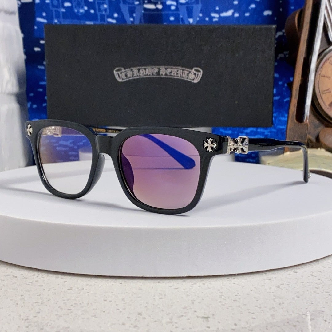 CHROME HEARTS クロムハーツ COX UCKER スクエアサングラス アセテート T-EW-SG01-CH-17533