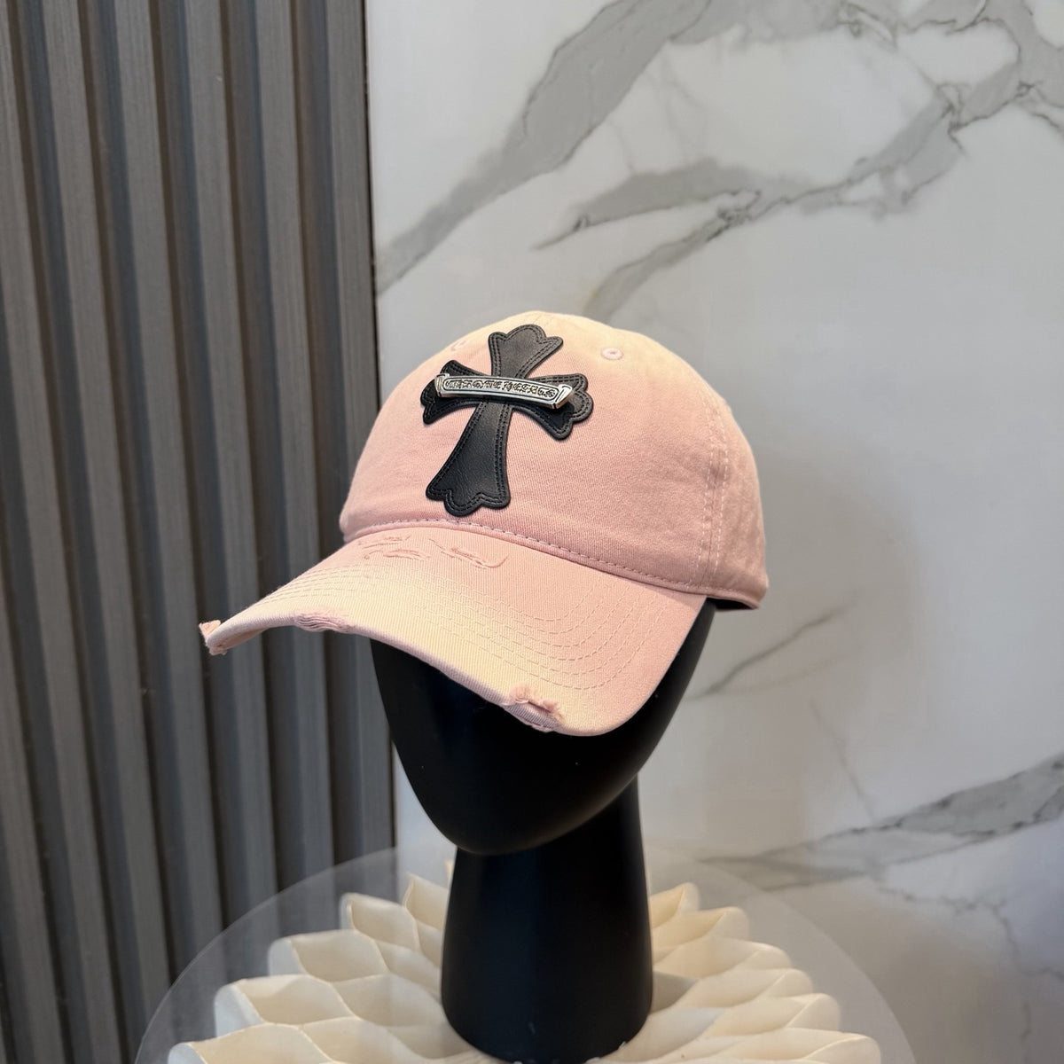 CHROME HEARTS クロムハーツ ベースボールキャップ ピンク - 商品画像 3