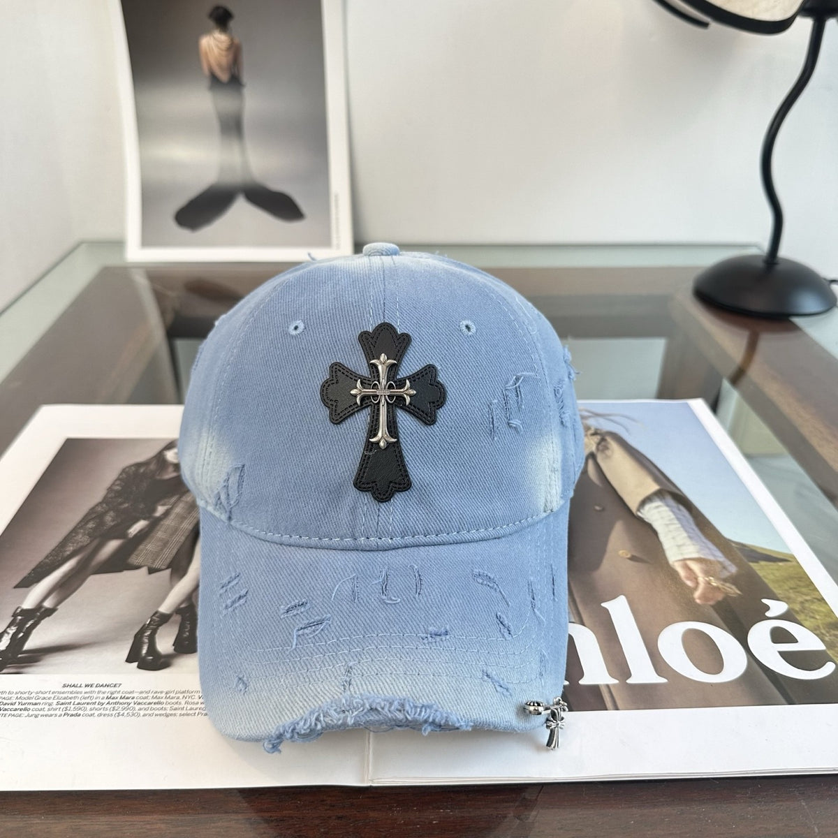 Chromehearts クロムハーツ クロス オールドデザイン ベースボールキャップ ネットセレブ ブロガー 同スタイル - 商品画像 2