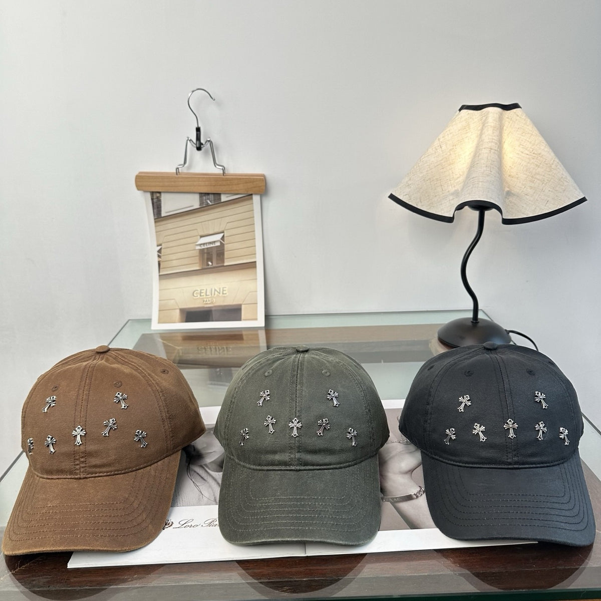 Chrome Hearts クロムハーツ クロスデザイン ベースボールキャップ - 商品画像 2