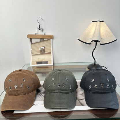 Chrome Hearts クロムハーツ クロスデザイン ベースボールキャップ - 商品画像 2