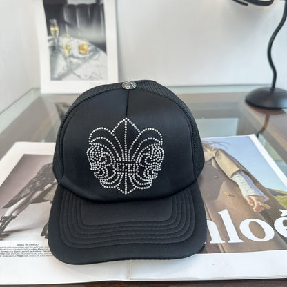 CHROME HEARTS クロムハーツ メッシュトラッカーキャップ ブラック - 商品画像 4