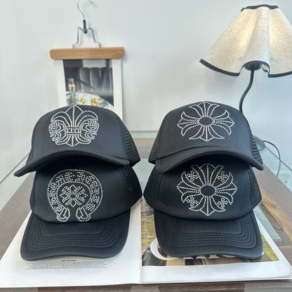 CHROME HEARTS クロムハーツ メッシュトラッカーキャップ ブラック - 商品画像 3
