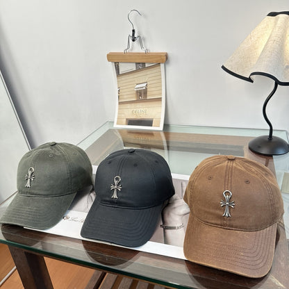 Chrome Hearts クロムハーツ ベースボールキャップ ミリタリーグリーン/ブラック/キャラメルブラウン - 商品画像 3