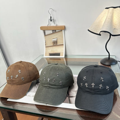 Chrome Hearts クロムハーツ クロスデザイン ベースボールキャップ - 商品画像 3