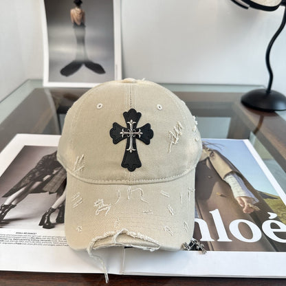 Chromehearts クロムハーツ クロス オールドデザイン ベースボールキャップ ネットセレブ ブロガー 同スタイル - 商品画像 3