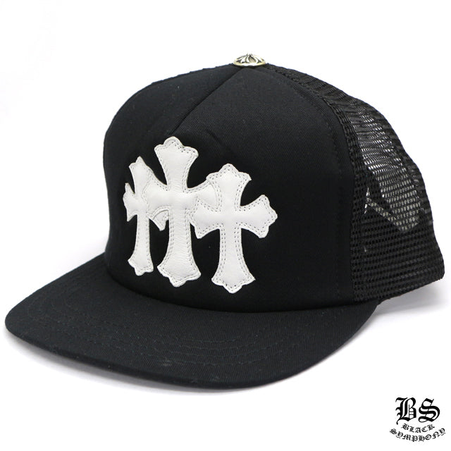CHROME HEARTS クロムハーツ 3セメタリーキャップ ブラック 帽子 メンズ レディース ユニセックス CH2015