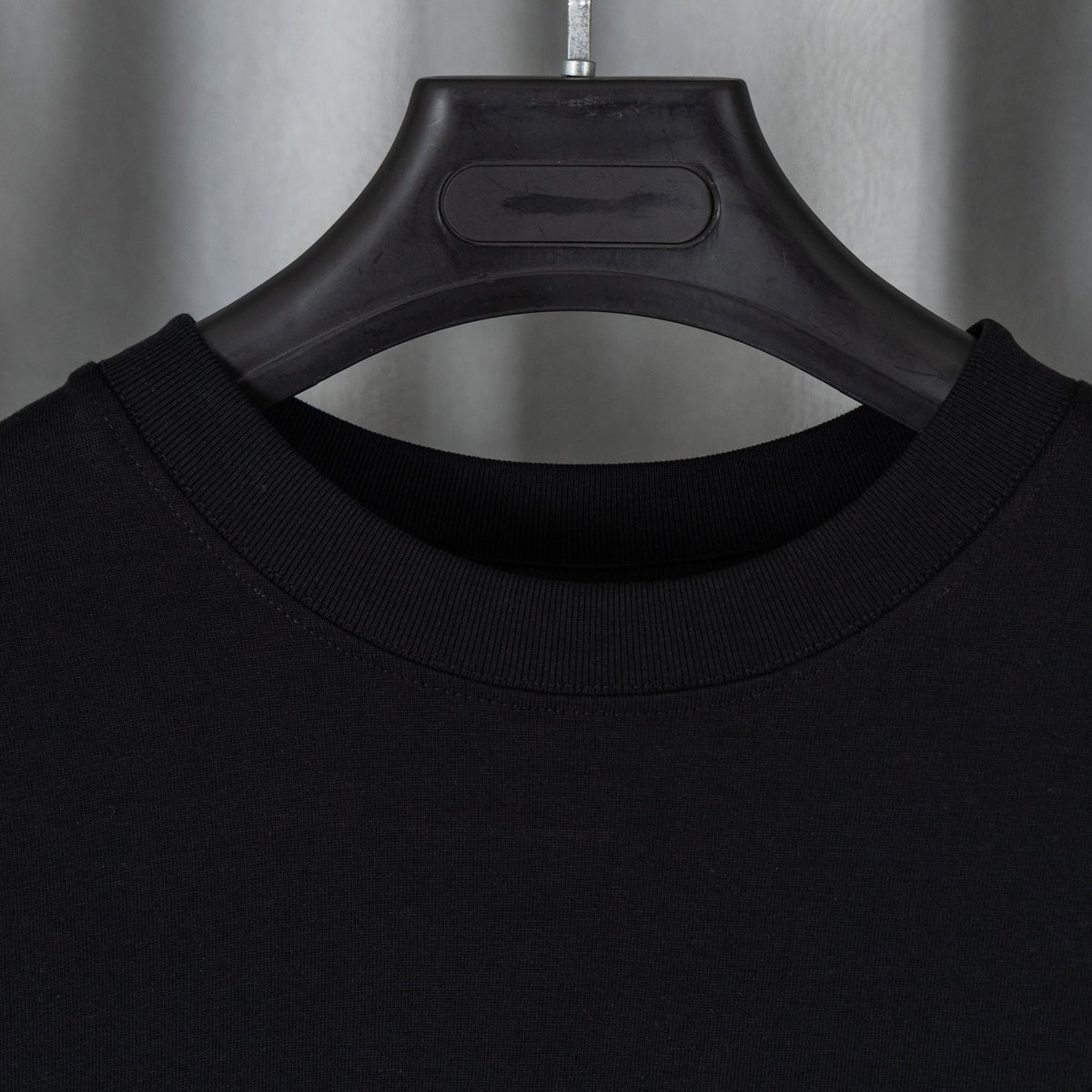 Chrome Hearts クロムハーツ 26SS 春夏新作 ユニセックス ルーズフィット 320g 双糸コットン ロングスリーブTシャツ ブラック