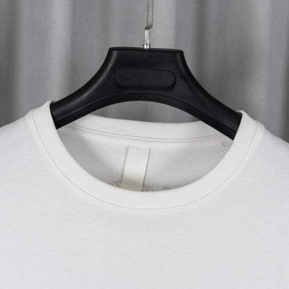 Chrome Hearts クロムハーツ 26SS 春夏新作 ユニセックス ゆったりフィット 320g ダブルレイヤー 長袖Tシャツ ホワイト/ブラック