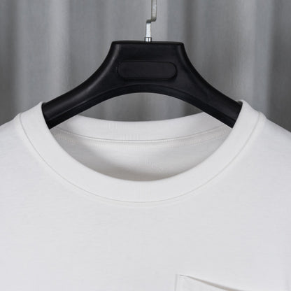 Chrome Hearts クロムハーツ 26SS 新作 ユニセックス ゆったりフィット 長袖Tシャツ (ホワイト/ブラック) - 綿100% ダブルストレッチ素材 (320g)