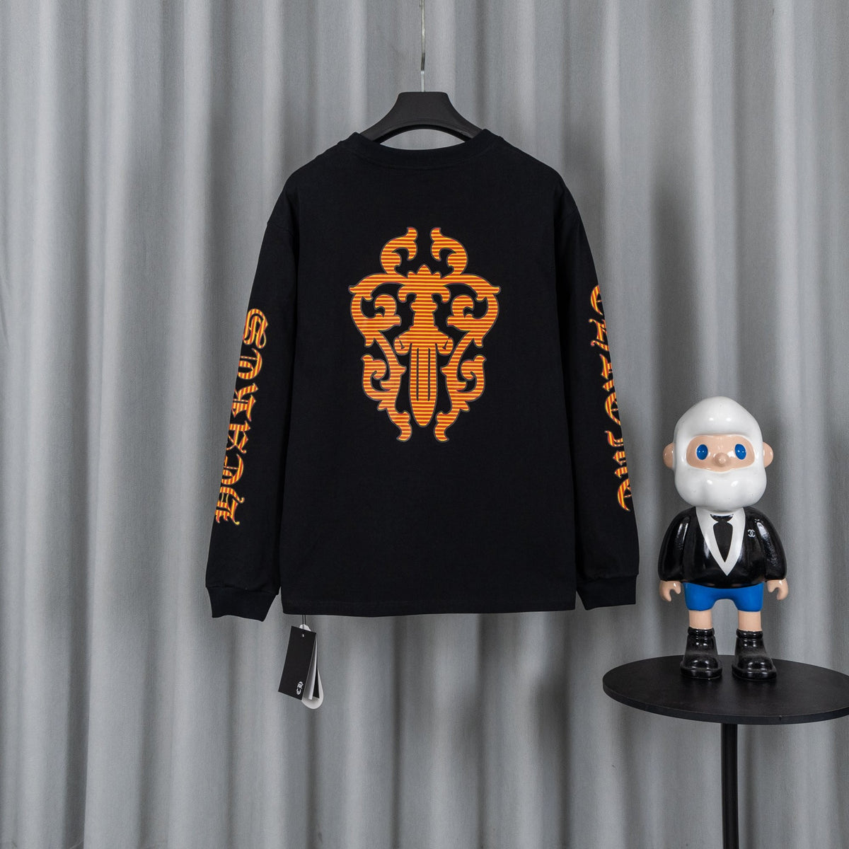 Chrome Hearts クロムハーツ 26SS 春夏新作 ユニセックス オーバーサイズ コットン100% 長袖Tシャツ