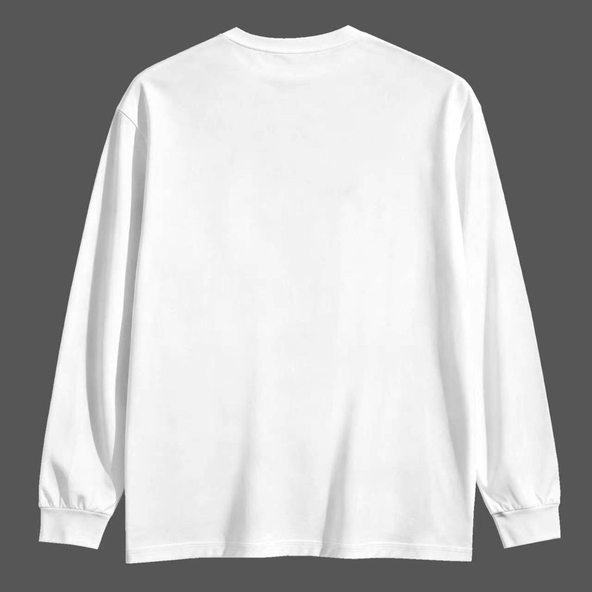 CHROME HEARTS クロムハーツ 長袖Tシャツ アイリス クロスモチーフ ホワイト/ブラック