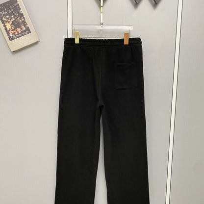 CHROME HEARTS クロムハーツ カラーロゴ刺繍 ヘビーウェイト スウェットパンツ ブラック 420g