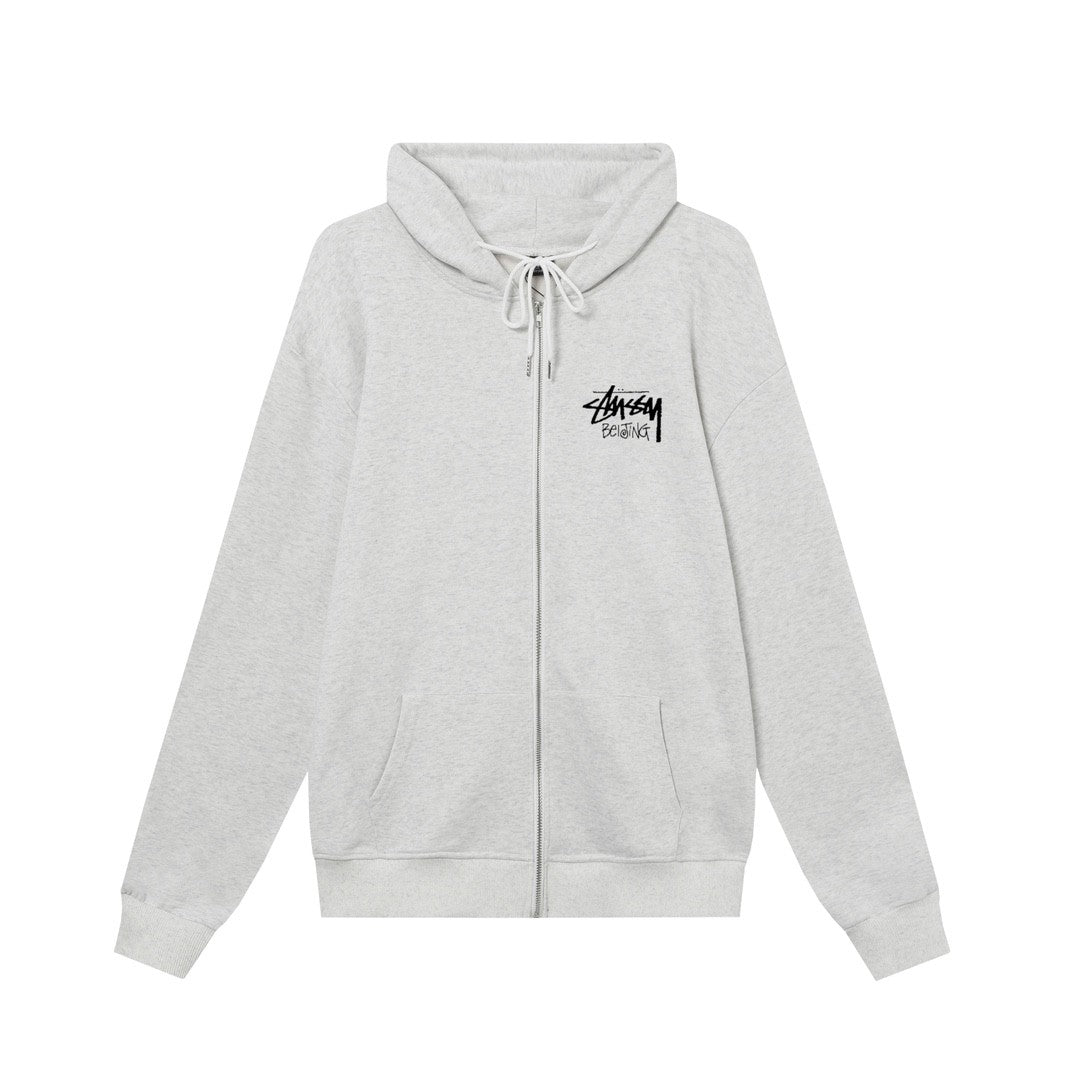 STUSSY（ステューシー） 型番HN318 「City Series（シティシリーズ）」北京限定モデル 男女兼用 ジップアップフードジャケット