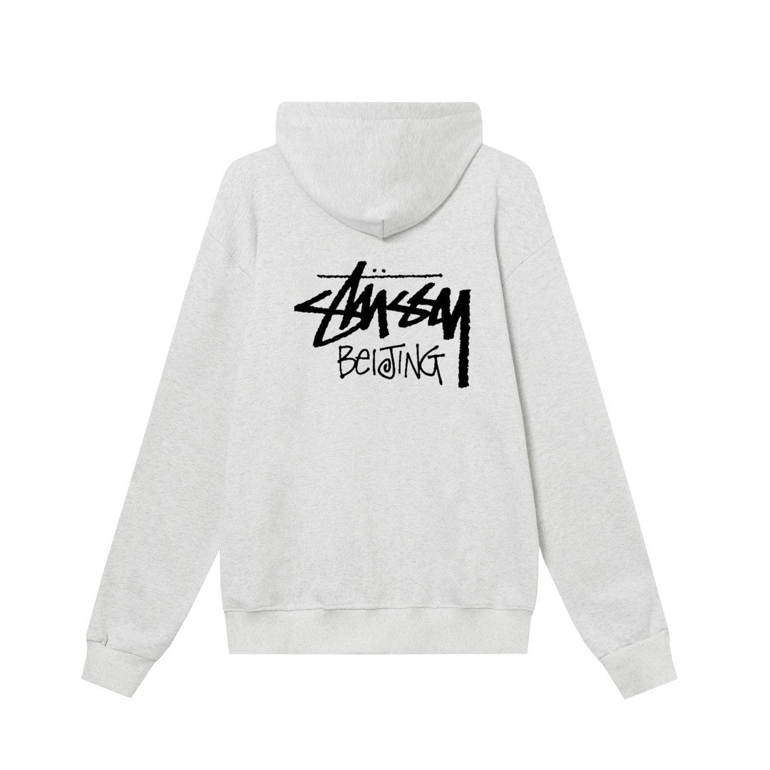 STUSSY（ステューシー） 型番HN318 「City Series（シティシリーズ）」北京限定モデル 男女兼用 ジップアップフードジャケット