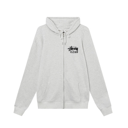 Stussy スタッシー ミラノシティ限定 ズップアップフーディ 男女兼用