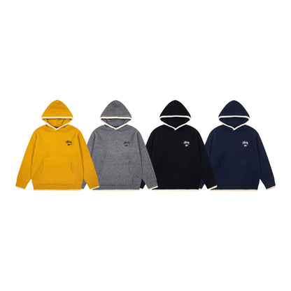 Stüssy × Wales Bonner Waffle Knit Hoodie — image 2