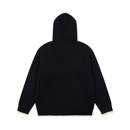 Stüssy × Wales Bonner Waffle Knit Hoodie — image 4