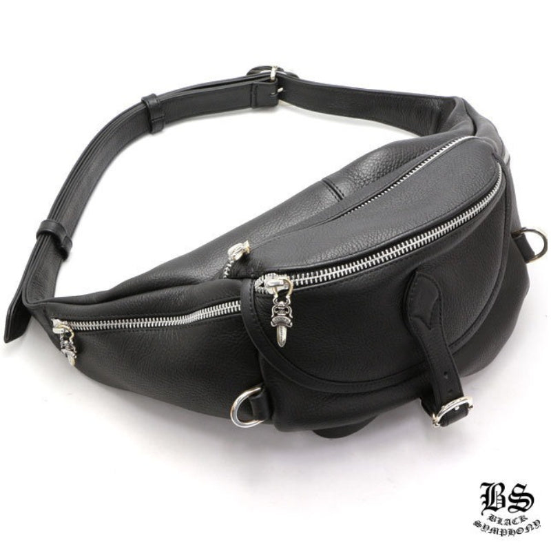 CHROME HEARTS クロムハーツ スナットパック #1 ラージ レザーバッグ メンズ レディース CHROMEBAGS005