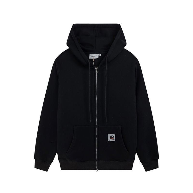 カーハート Work in ProgressZip ジップアップ パーカーフーディ メンズ スウェット オーバーサイズ プルオーバーパーカー Hooded Sweatshirt 裏起毛 並行輸入品 2