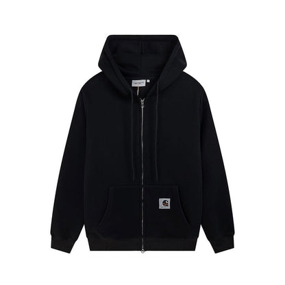 カーハート Work in ProgressZip ジップアップ パーカーフーディ メンズ スウェット オーバーサイズ プルオーバーパーカー Hooded Sweatshirt 裏起毛 並行輸入品 2
