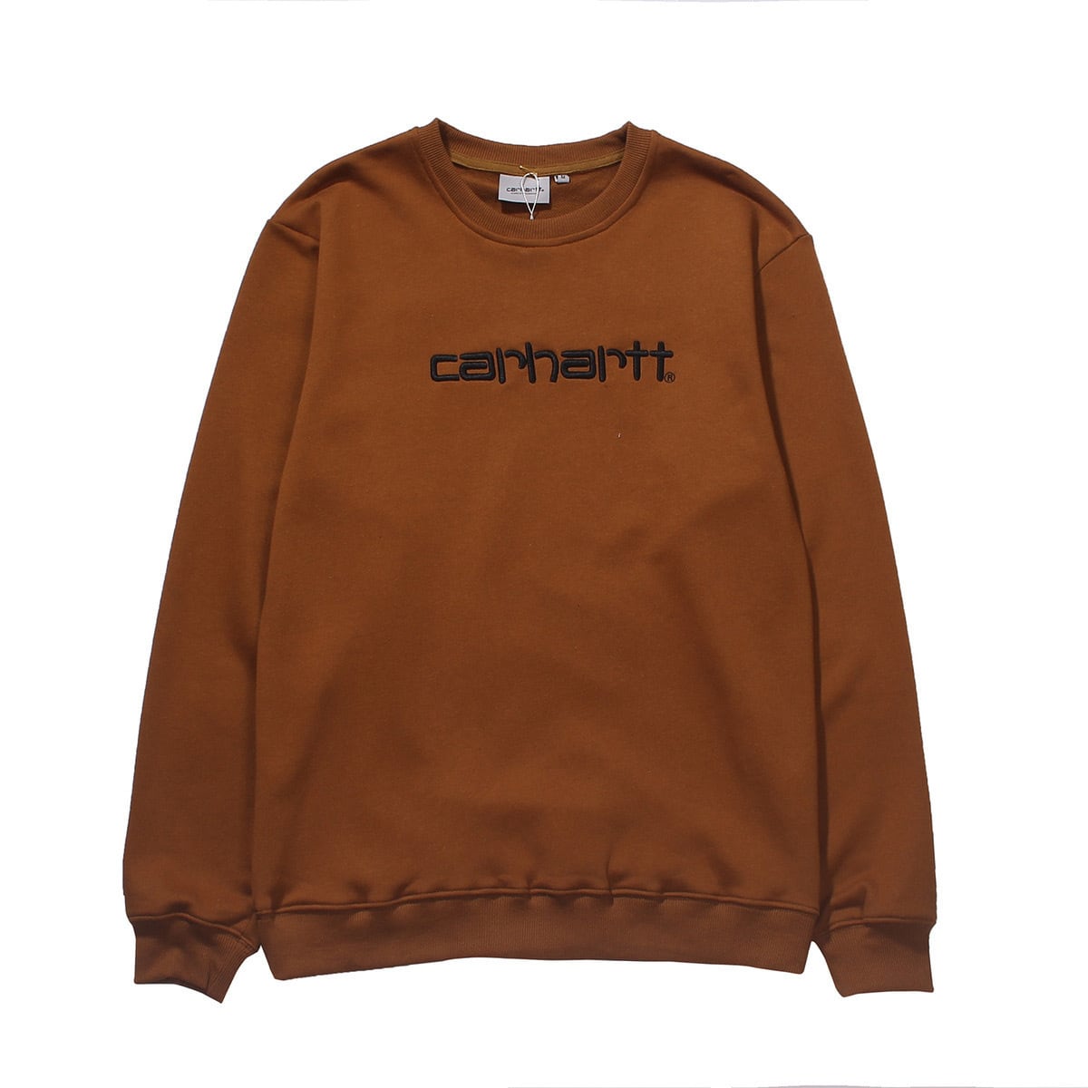 カーハート クルーネック ロゴ刺繍 トレーナー ユニセックス パーカー hoddies 並行輸入品 5