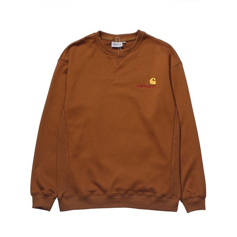 カーハート クルーネック ロゴ刺繍 トレーナー unisex パーカー hoddies 並行輸入品 5