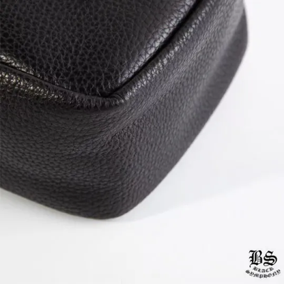 CHROME HEARTS クロムハーツ TAKA MINI LTHR タカ ミニ ショルダーバッグ セメタリークロスパッチ レザーバッグ メンズ レディース CH2001