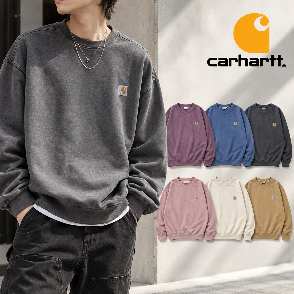 CARHARTT WIP カーハート VISTA SWEATSHIRT クルーネックスウェット