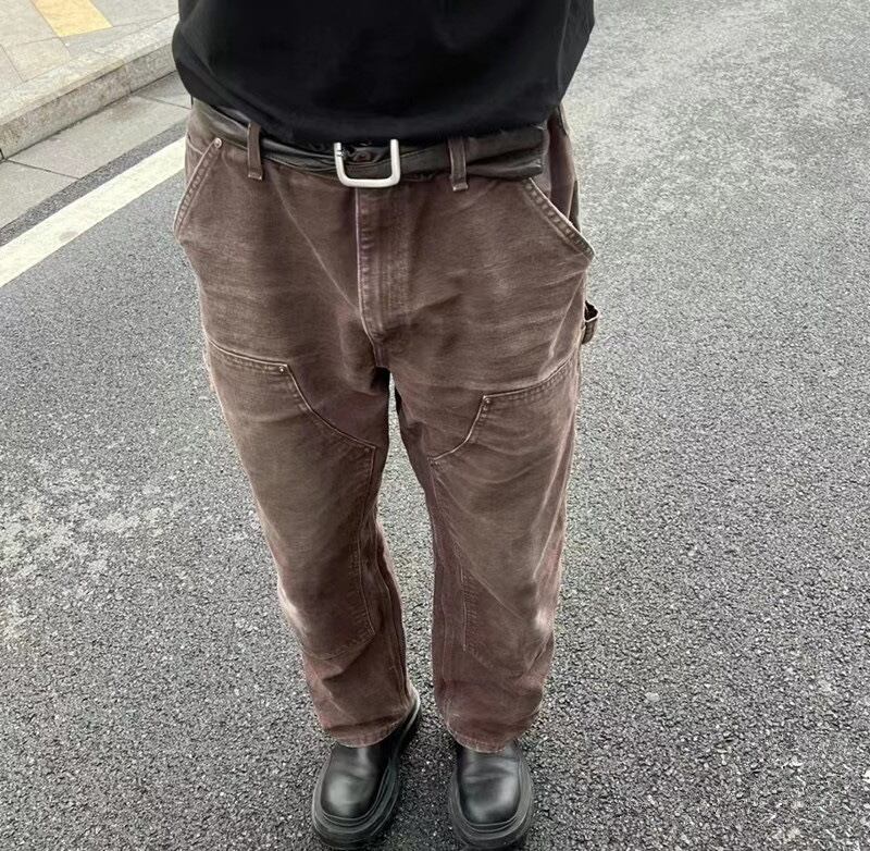[カーハート] Double Front Work Loose Fit Pantメンズ ボトムス パンツ コットン ルーズフィット ウォッシュドダック ユーティリティ ワークパンツ B01 17